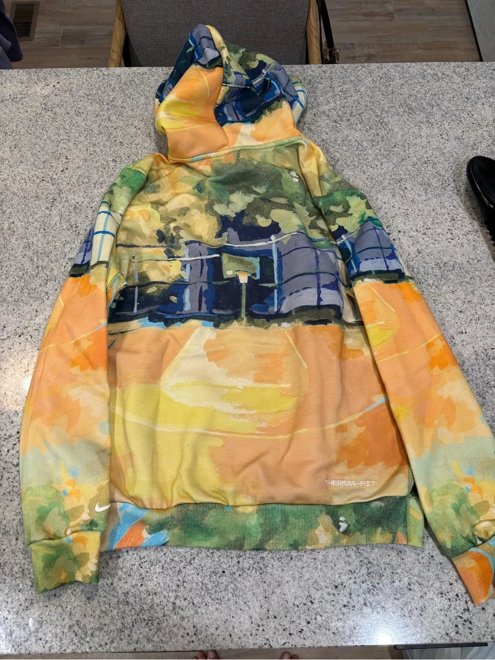 Nike Therma Fit Standard Issue Basketball Hoodie Men’s Size Large (L) HV3516-365